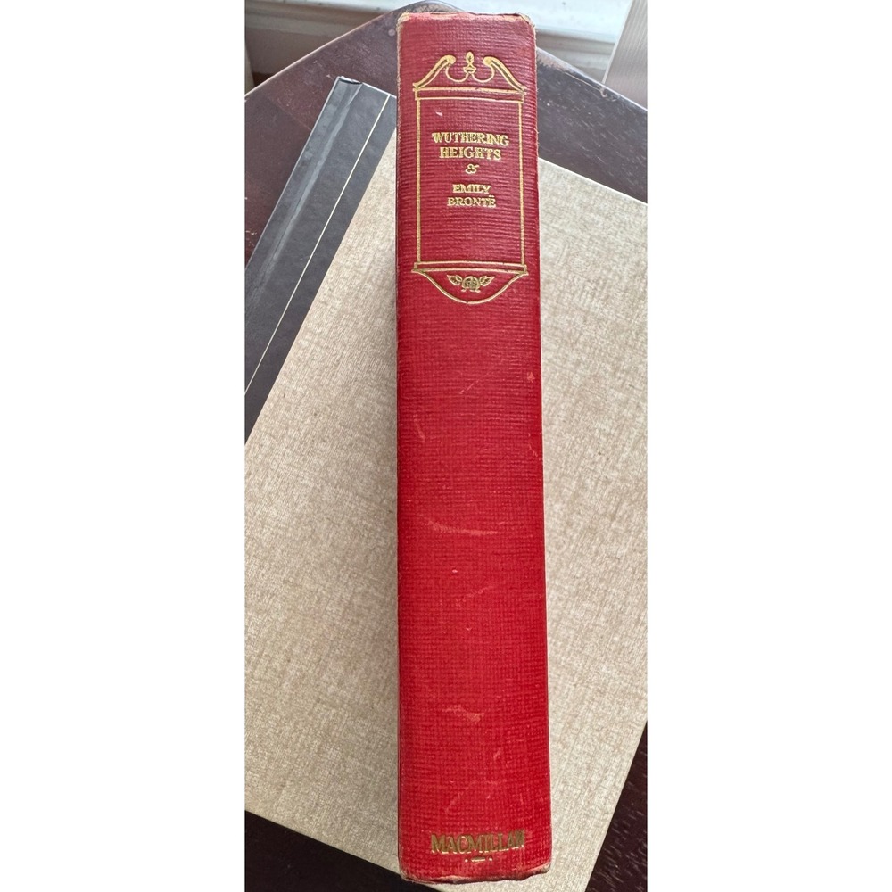 Wuthering Heights Emily Bronte 1947 Macmillan Vintage Hardcover Classic